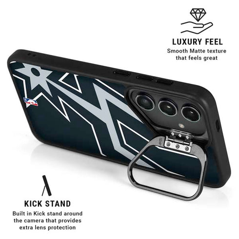 NBA San Antonio Spurs Large Logo Galaxy S25 Ultra Kickstand Case